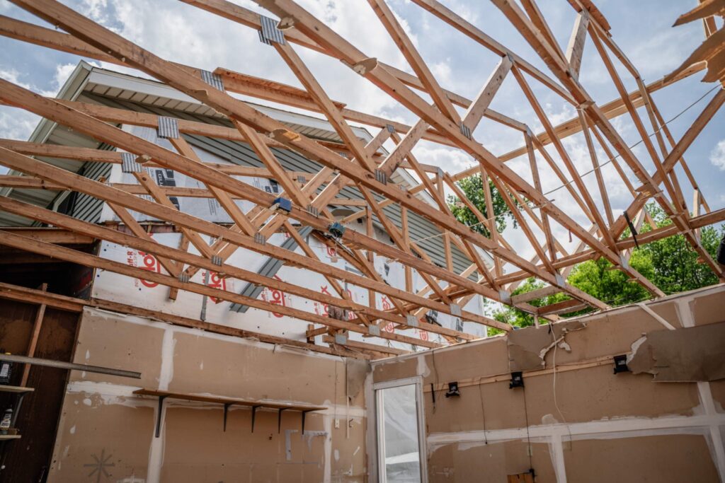 roof truss framing construction