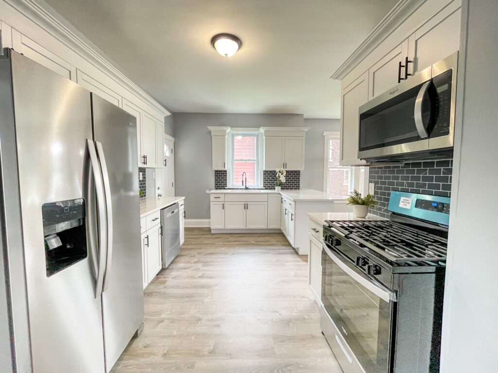 kitchen remodel stainless appliances