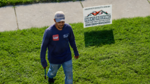Roof inspection damage Indiana homeowner reviewing roof repair recommendations after a professional inspection