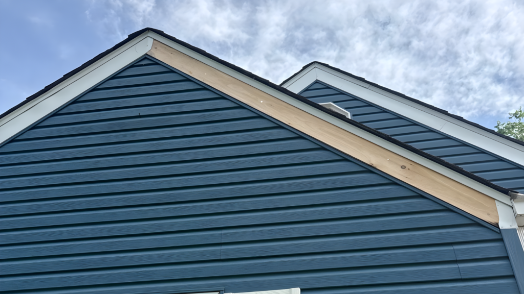 vinyl vs fiber cement siding Indiana comparison on a modern Northwest Indiana home exterior