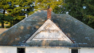 shingle granule loss Indiana showing warning signs of roof damage