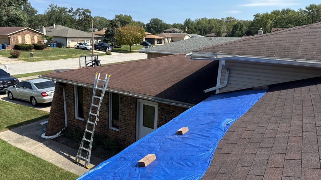 roof repair cost Indiana guide showing common roofing repairs and pricing factors