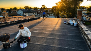 Flat roof inspection Highland IN revealing hidden leaks and roof damage